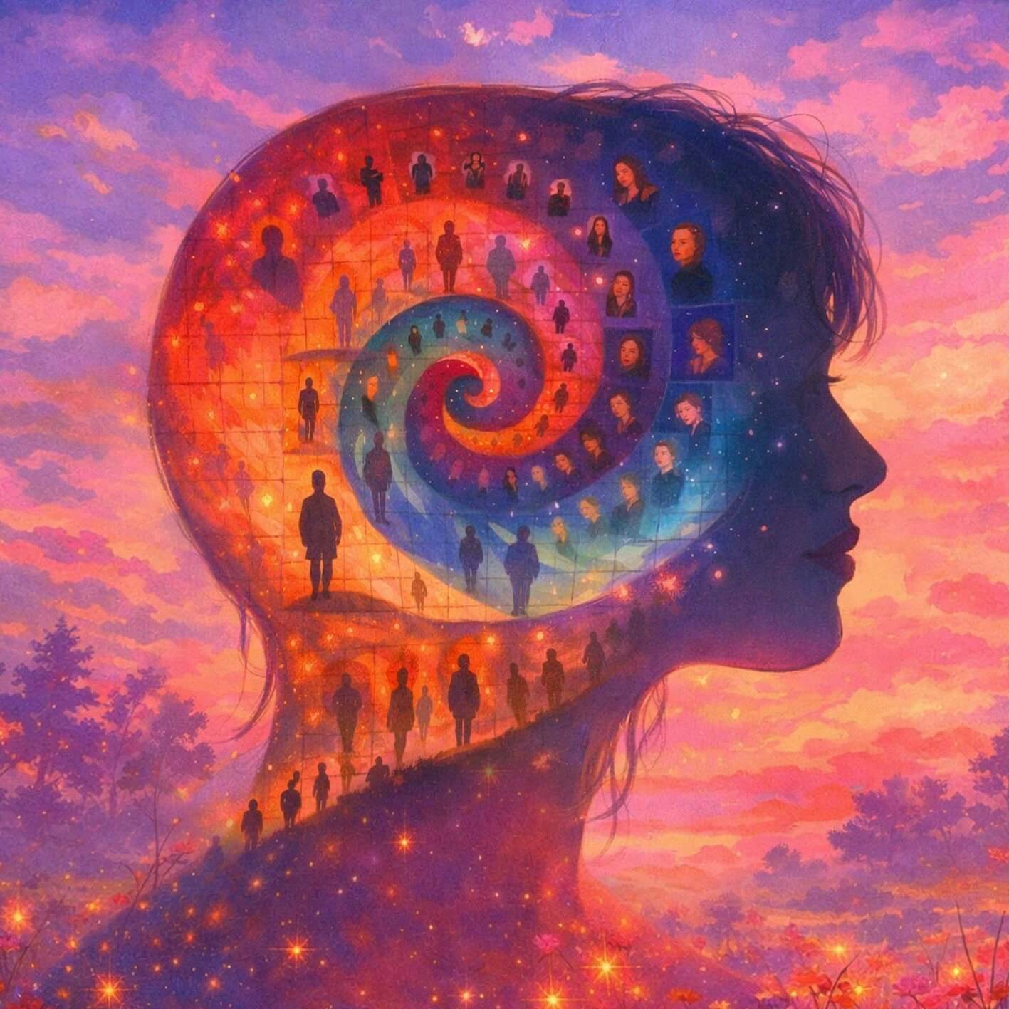 Seven Layers of Thought: Vibrational fields of awareness